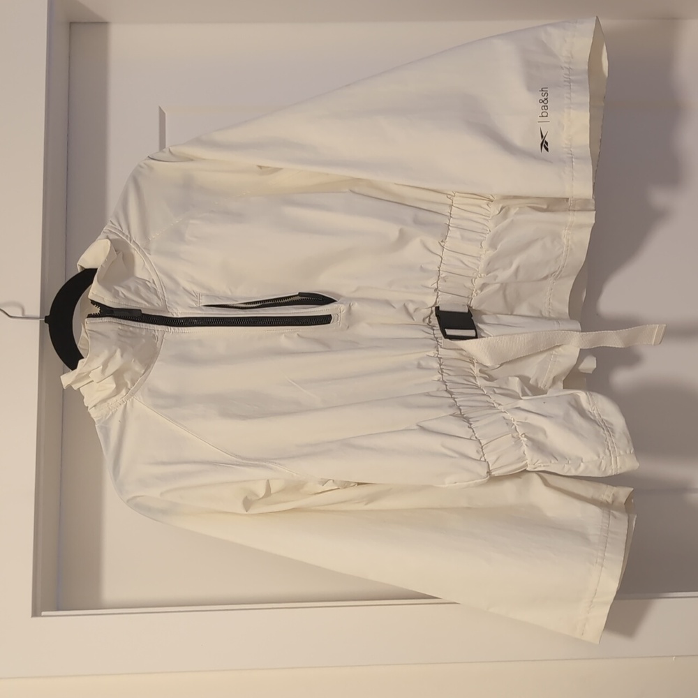 Limited Edition Reebok/Ba&Sh Women's Cream Wind Breaker Jacket